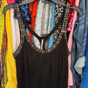✨Closet Price Drops!!✨ Free People Dress gauzy black dress
Size 4